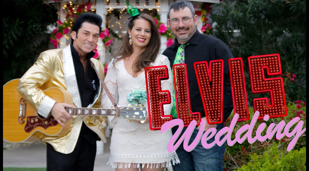 shawn-morgan-st-patricks-day-wedding-las-vegas Elvis Wedding Cupid's Wedding Chapel Las Vegas